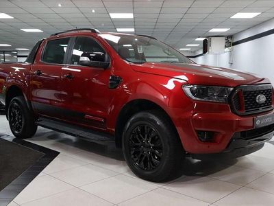 Red Used 2021 Ford Ranger S Pickup | £22,449 (A bit pricey)