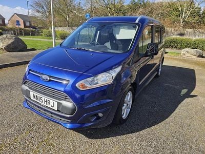 Used Ford Grand Tourneo Connect Titanium 115 HP (84 kW) 2015 Blue MPV