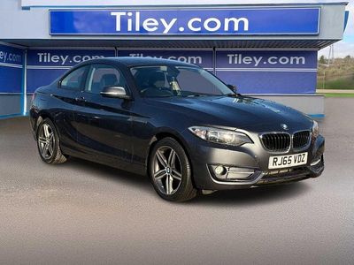 Used BMW 218 Sport Line 2015 Grey Coupe