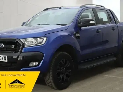 Used Ford Ranger Wildtrack 200 HP (147 kW) 2018 Blue Pickup