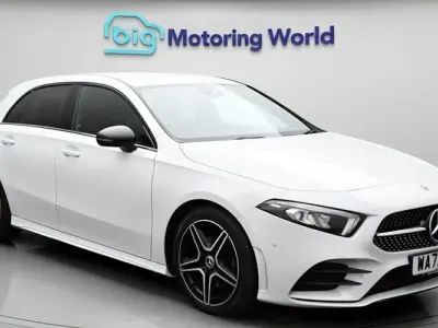 Used Mercedes A180 Executive 136 HP (100 kW) 2022 White Hatchback