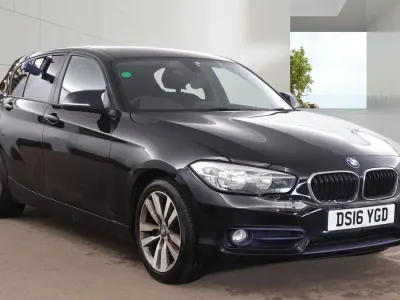 Used BMW 116 Sport Line 2016 Black Hatchback