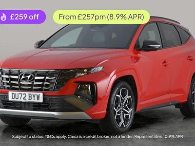 Red Used 2023 Hyundai Tucson N Line SUV | £19,418 (Fair price)
