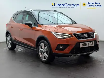 Begagnad Seat Arona FR 115 HK (84 kW) 2018 Orange SUV