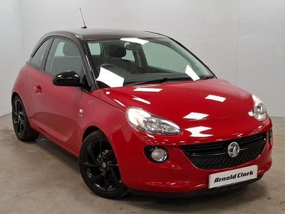 Used Vauxhall Adam 70 HP (51 kW) 2019 Red Hatchback