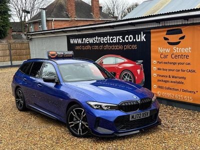 Used BMW 330e M Sport 2022 Blue Estate
