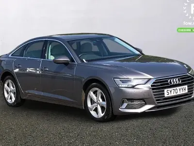 Begagnad Audi A6 Sport 286 HK (210 kW) 2021 Grå Sedan
