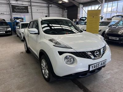 Used Nissan Juke Acenta 115 HP (84 kW) 2015 White SUV