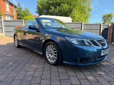 Used Saab 9-3 Linear 2007 Blue Cabriolet