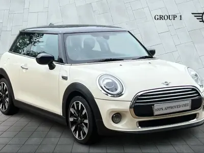 Used Mini Cooper Exclusive 136 HP (100 kW) 2020 White Hatchback