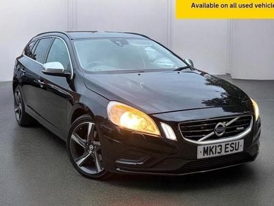 Black Used 2013 Volvo V60 R-Design Estate | £5,100 (Fair price)