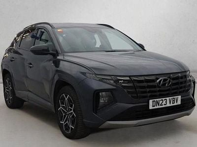 Usado Hyundai Tucson N Line 265 CV (194 kW) 2023 Gris SUV