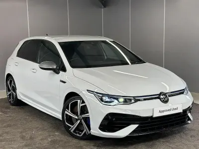 Used VW Golf VIII R 320 HP (235 kW) 2021 White Hatchback