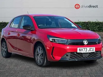 Used Vauxhall Corsa Design Edition 100 HP (73 kW) 2023 Red Hatchback