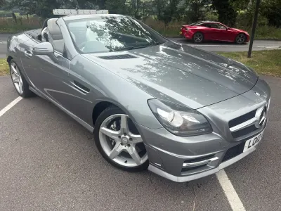 Used Mercedes SLK200 AMG 2012 Silver Cabriolet