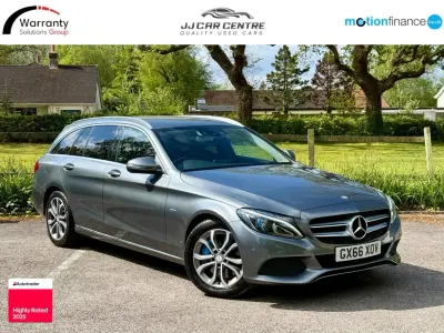Begagnad Mercedes C350e 2016 Grå Kombi