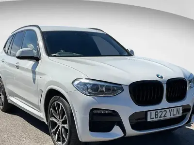 Used BMW X3 M Sport 292 HP (214 kW) 2021 White SUV