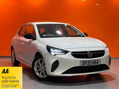 Gebraucht Vauxhall Corsa 75 PS (55 kW) 2021 Weiß Kleinwagen