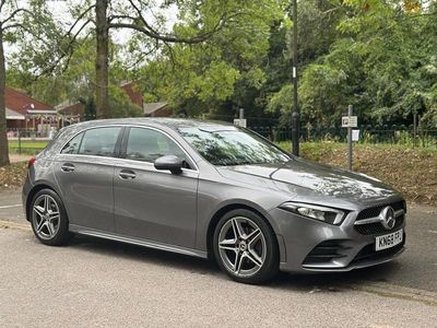 Grey Used 2018 Mercedes A180 AMG line Hatchback | £13,295 (Fair price)