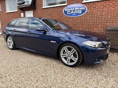 Used BMW 535 M Sport 313 HP (230 kW) 2016 Blue Estate