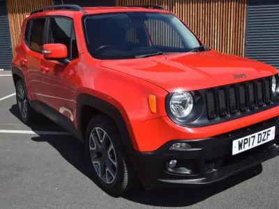 Begagnad Jeep Renegade Night Eagle 120 HK (88 kW) 2017 Röd SUV