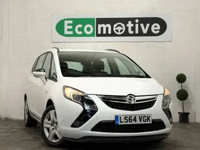Used Vauxhall Zafira Tourer 140 HP (102 kW) 2014 White MPV