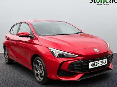 New MG MG3 SE 116 HP (85 kW) 2026 Red Hatchback
