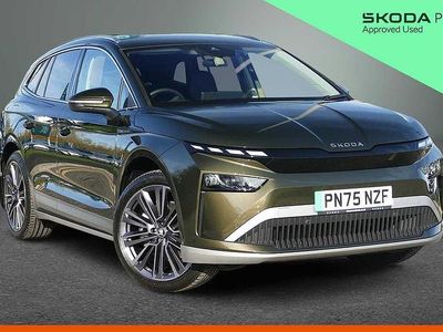 Used Skoda Enyaq iV 154 kW (210 HP) 2025 Olive green metallic SUV