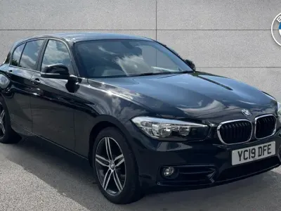 Usado BMW 118 Sport Line 148 HP (108 kW) 2019 Preto Citadino