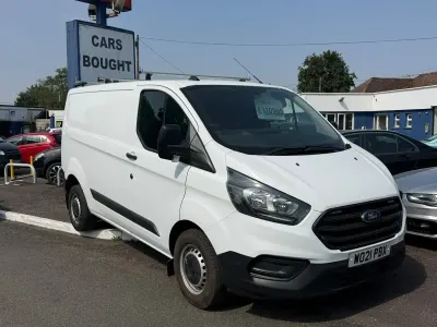 Used Ford Transit Custom 130 HP (95 kW) 2021 White Van