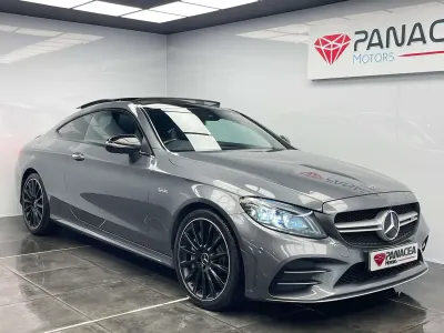 Used Mercedes C43 AMG Premium Plus 340 HP (250 kW) 2019 Grey Coupe