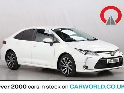 White Used 2022 Toyota Corolla Design Sedan | £18,990 (A bit pricey)
