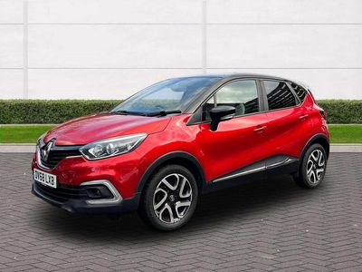 Used Renault Captur Iconic 90 HP (66 kW) 2018 Red and black SUV
