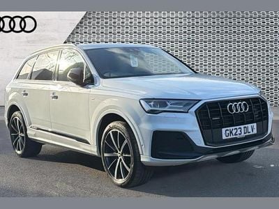 Used Audi Q7 Black Edition 286 HP (210 kW) 2023 White SUV