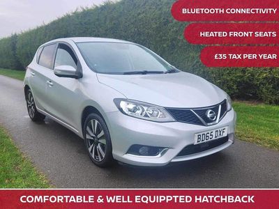 Used Nissan Pulsar Tekna 115 HP (84 kW) 2015 Silver Hatchback