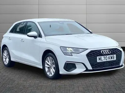 Used Audi A3 Design 110 HP (80 kW) 2020 White Sedan