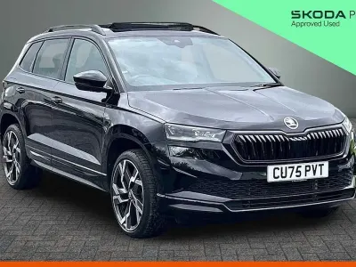 Used Skoda Karoq SportLine 150 HP (110 kW) 2025 Black magic pearl effect SUV