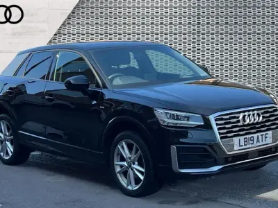 Usado Audi Q2 S-Line 150 CV (110 kW) 2019 Negro SUV