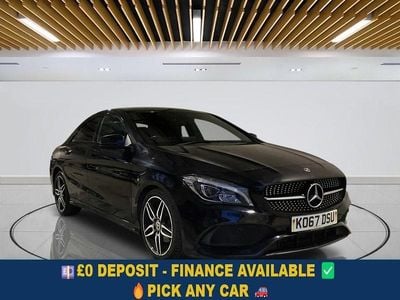 Black Used 2018 Mercedes CLA180 AMG line Sedan | £12,419 (Fair price)