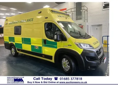 Used Fiat Ducato 176 HP (129 kW) 2020 Yellow Van