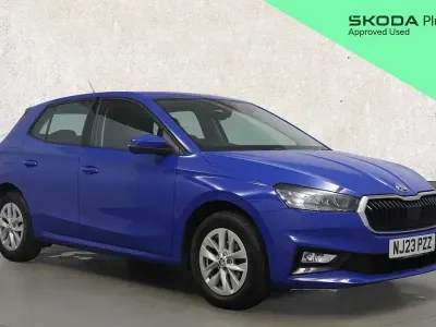 Used Skoda Fabia Comfort 80 HP (58 kW) 2023 Blue Hatchback