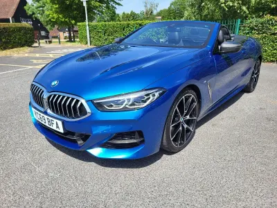 Used BMW 840 Comfort Edition 2019 Blue Coupe