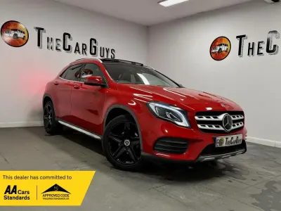 Usado Mercedes GLA200 AMG Line Premium Plus 136 HP (100 kW) 2018 Vermelho SUV