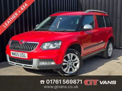 Usado Skoda Yeti SE L 150 CV (110 kW) 2015 Rojo SUV