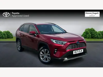 Usado Toyota RAV4 Design 218 HP (160 kW) 2022 Vermelho SUV