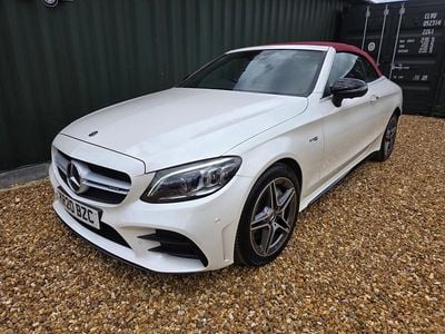 Used Mercedes C43 AMG Premium Plus 2020 White Cabriolet