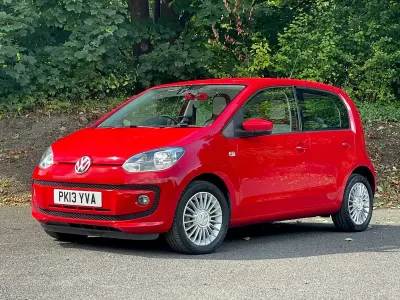 Used VW up! high up! 65 HP (47 kW) 2024 Red Hatchback