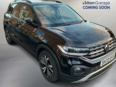 Used VW T-Cross Black Edition 95 HP (69 kW) 2022 Black SUV
