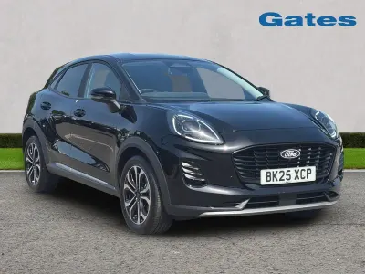 Used Ford Puma Titanium 125 HP (91 kW) 2025 Black SUV