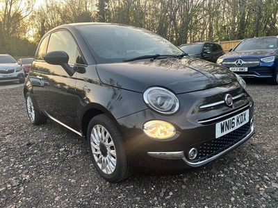 Usado Fiat 500 Lounge 69 HP (50 kW) 2016 Preto Citadino